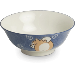 Bowl Blue Shiba Ø15 cm|H7 cm