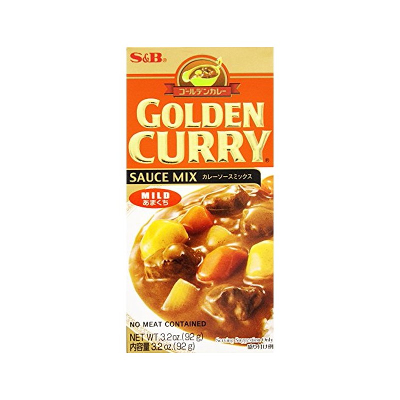 Lot de 12 plaquettes de curry Japonais doux - 12 x 92g