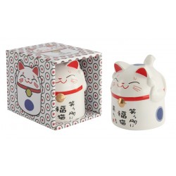 TASSE MANEKI NEKO BLEU