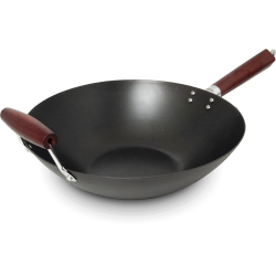 Wok Steel with Handle 36cm...