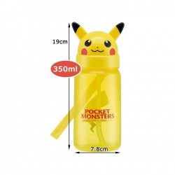 Bouteille Gourde Pikachu avec Paille 350ml