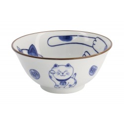 Bowls Maneki neko 14.8x6.8cm