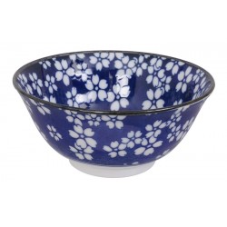 Big Rice Bowl Sakura Blue -...