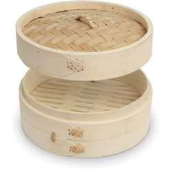 Bamboo Basket Set Ø8inch...