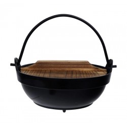 Nabe With Wooden Lid - 15cm