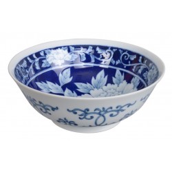 Ramen Bowl Peony Flowers -...