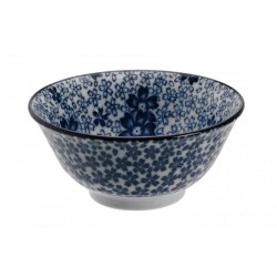 Big Rice Bowl Blue Sakura -...