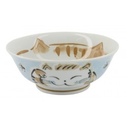 Bol Ramen Fuku Chat Bleu -...