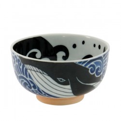 Rice Bowl Ohira Whale -...