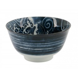 Rice Bowl Koi Carp Black -...