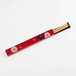 Chopstick with Case Red Ojyu