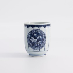 Tea Cup Blue & White 6.5*7.5cm