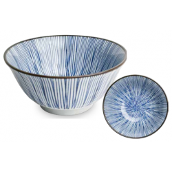 Japanese Bowl Blue  15x6.5CM